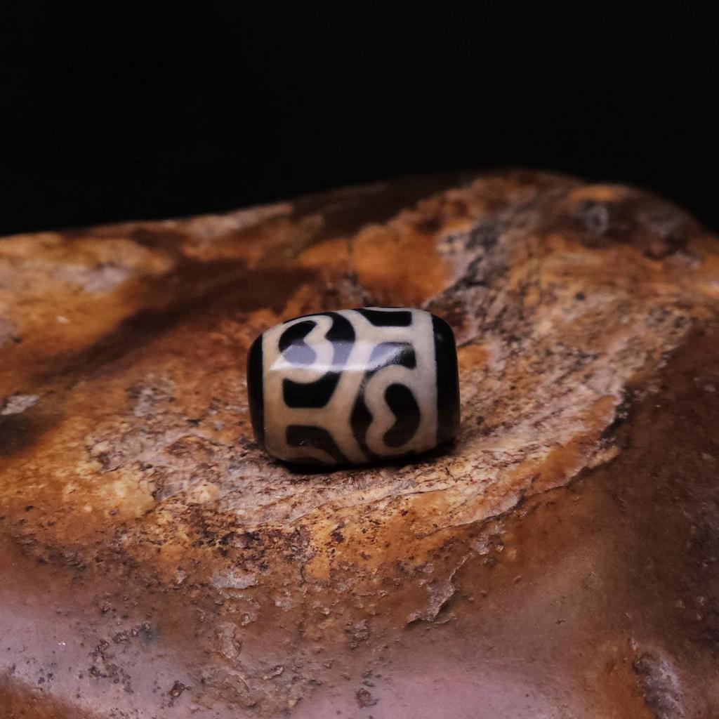 Бусина Дзи Бутоны Лотоса В Черепаховом Панцире N°6