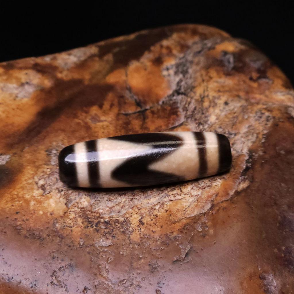 Бусина Дзи Зубы Тигра N°100