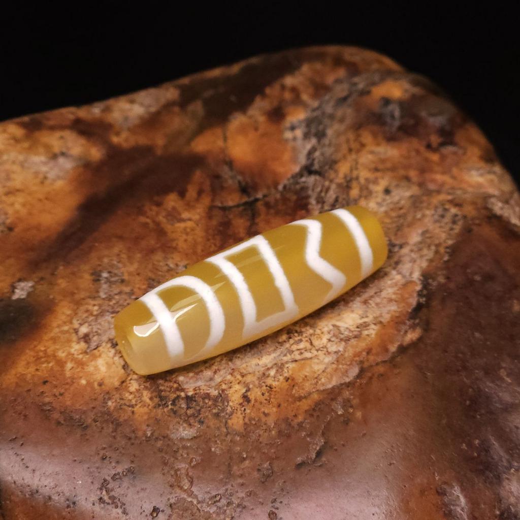 Бусина Дзи 4 стихии (4 благодати)  N°24