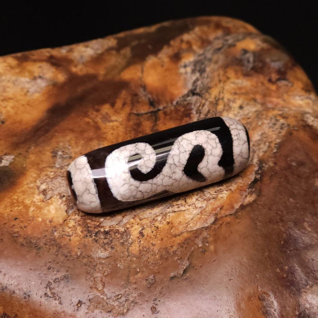 Бусина дзи росток лотоса