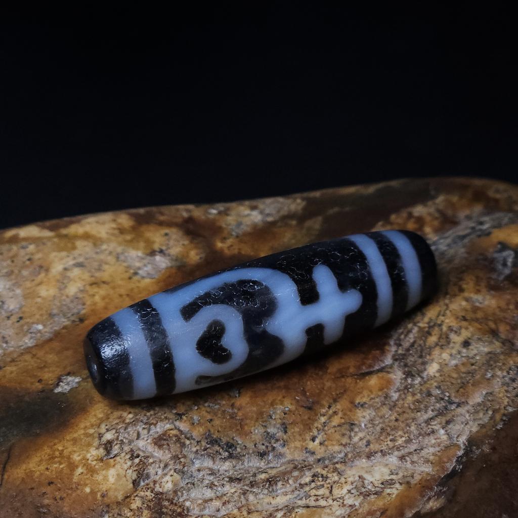 Бусина Дзи Сосуд Долголетия N°33