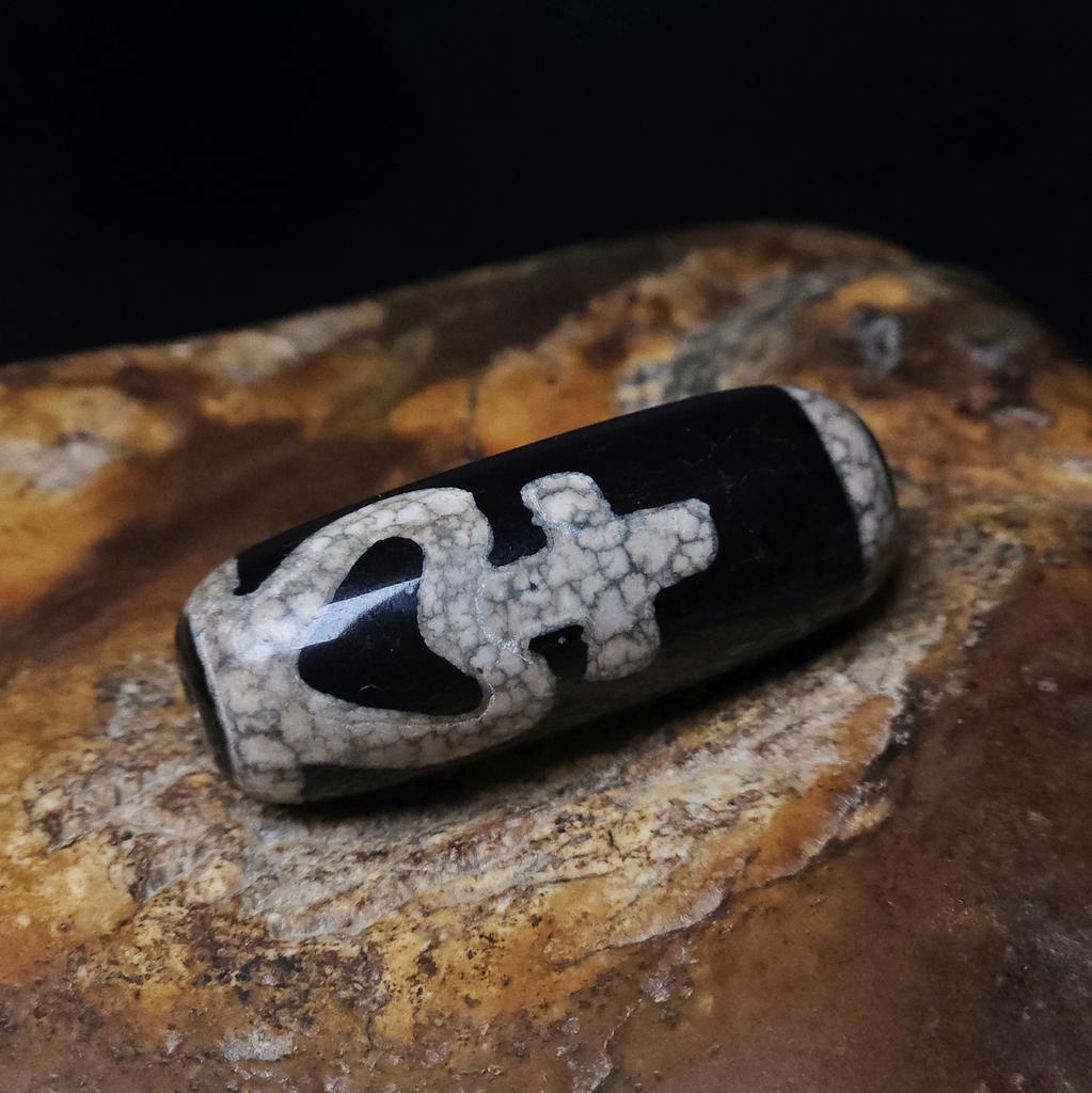 Бусина Дзи Сосуд Долголетия N°36