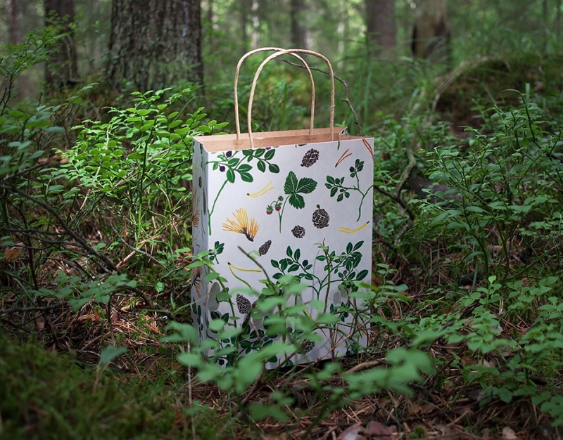 Крафт-пакет Черничная поляна