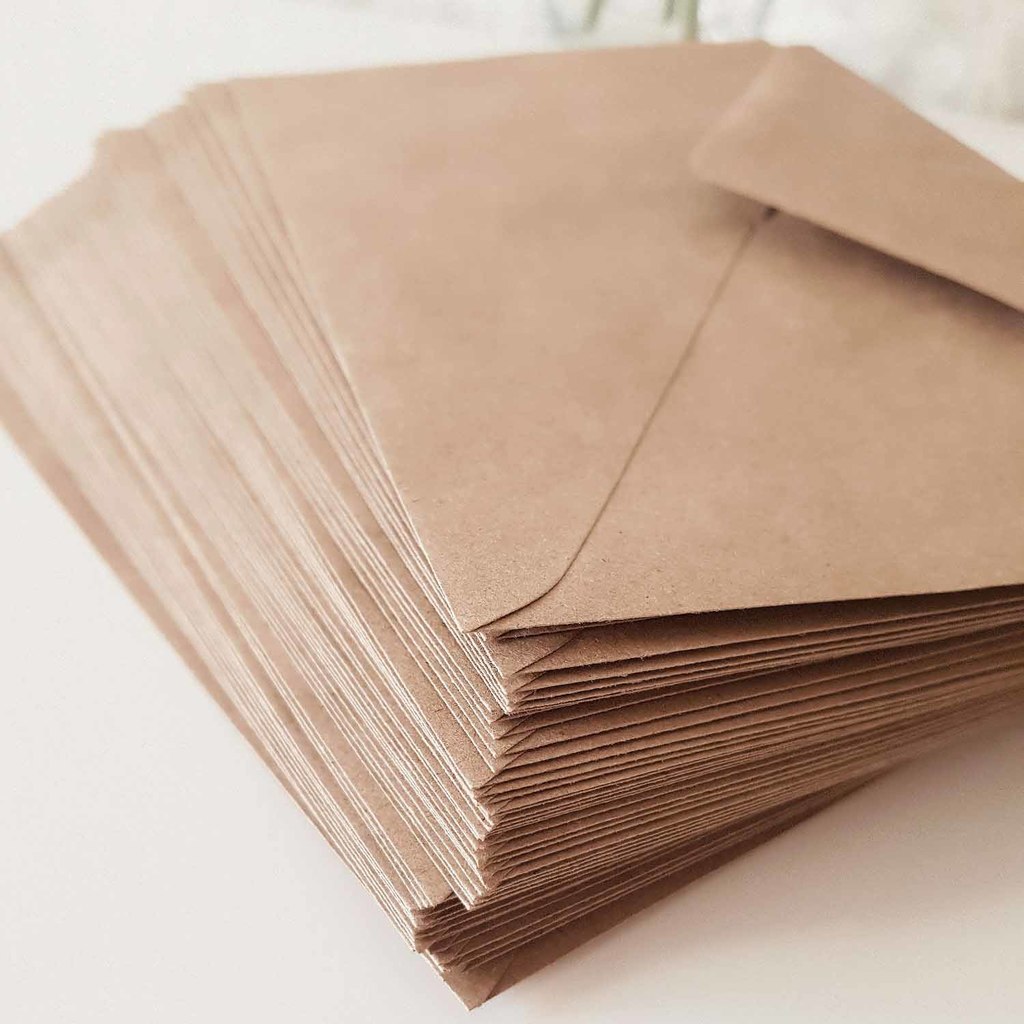 Крафтовый конверт А5, 22х16 см