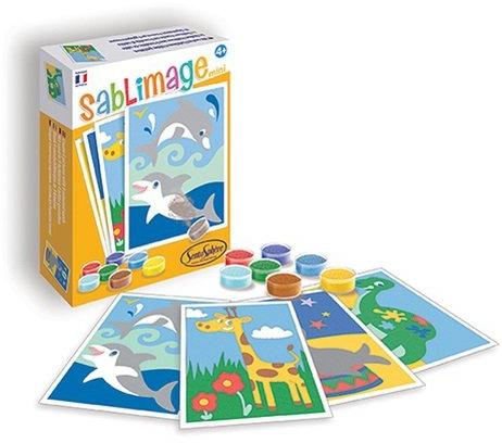 Песочные мини-картинки  «Экзотические животные»