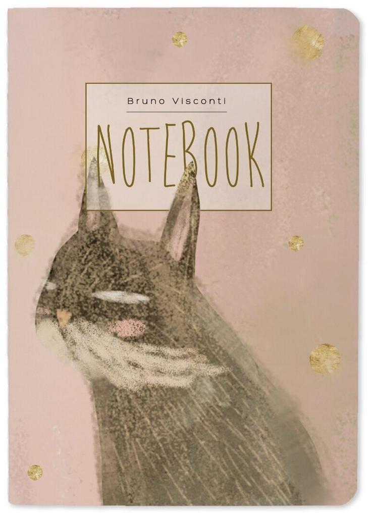 Тетрадь BrunoVisconti, А6 , "котофей" 32 л, клетка