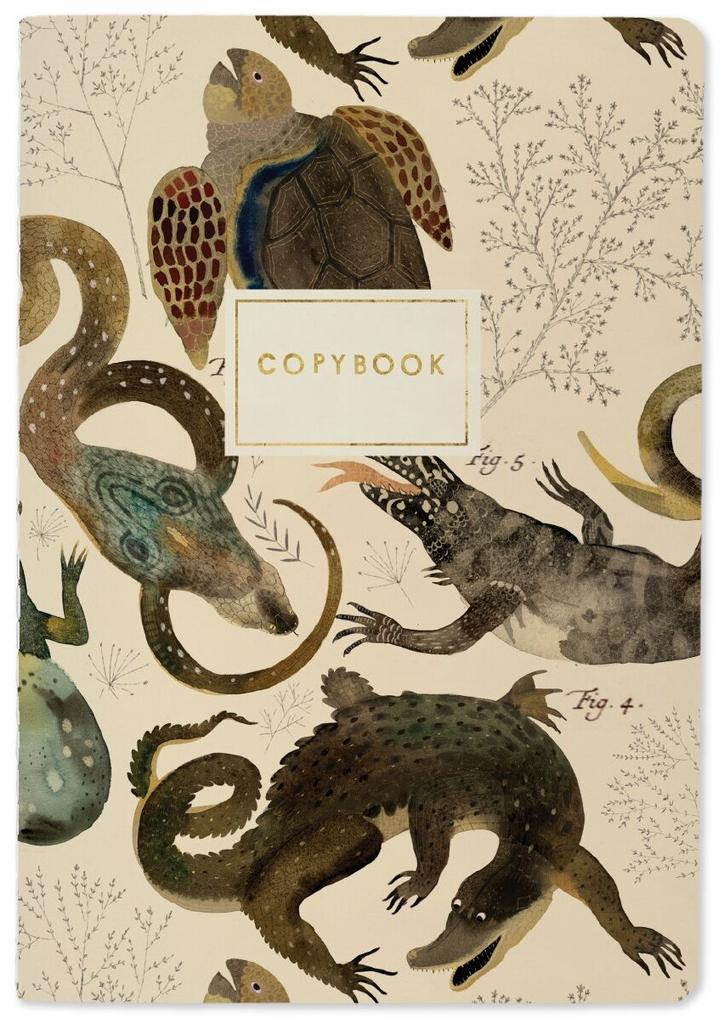 Тетрадь BrunoVisconti, А5, "рептилии" 40 л, клетка