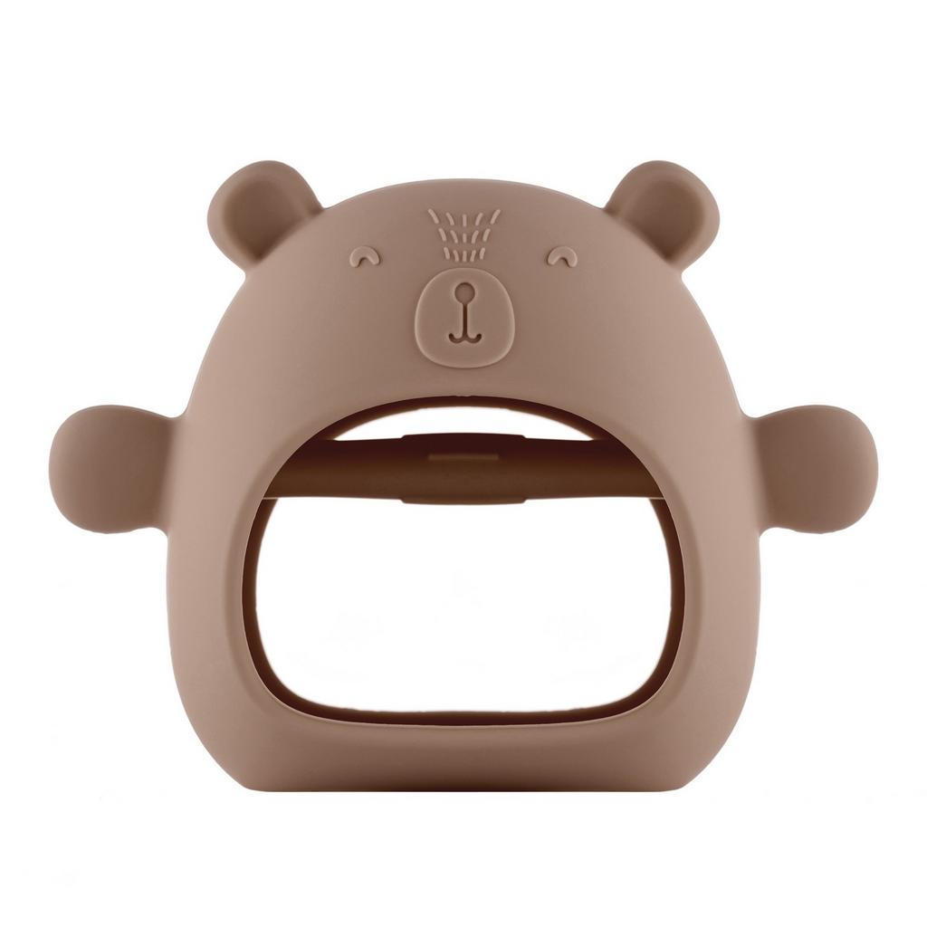 ПРОРЕЗЫВАТЕЛЬ УНИВЕРСАЛЬНЫЙ BEAR, ЦВЕТ КАРАМЕЛЬНЫЙ