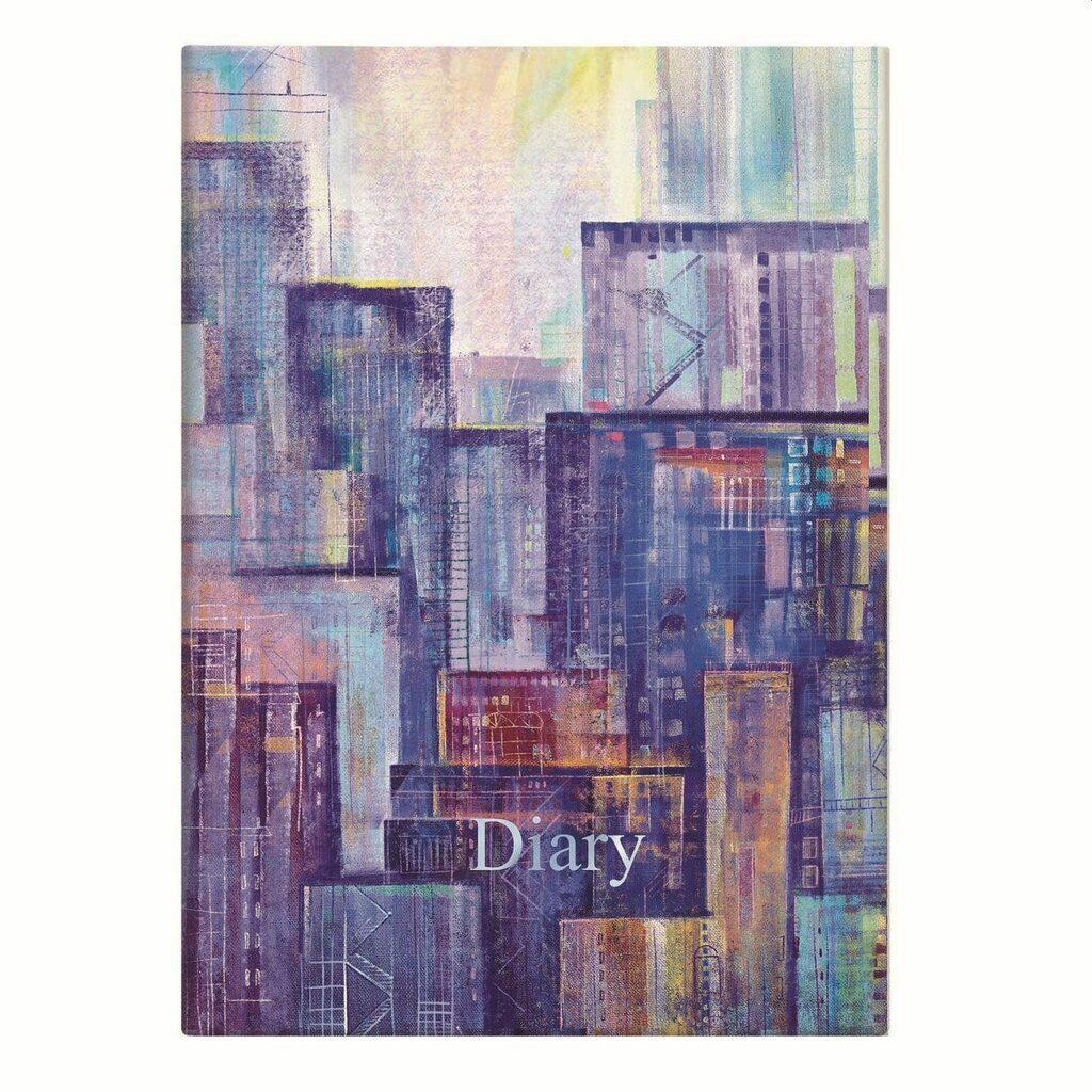 Ежедневник недат А5 7БЦ, 80л. "Diary. Каменные джунгли"