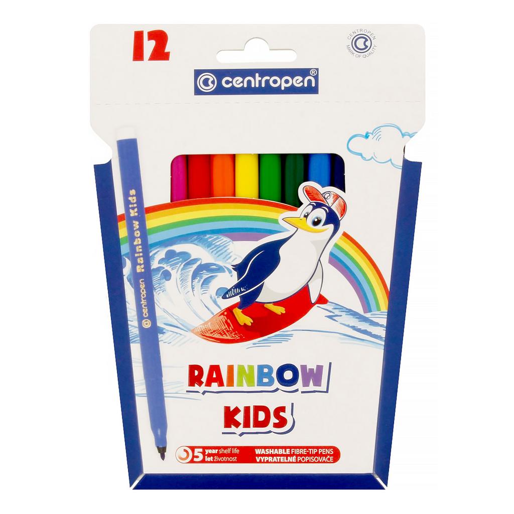 Набор фломастеров RAINBOW KIDS 12 цв