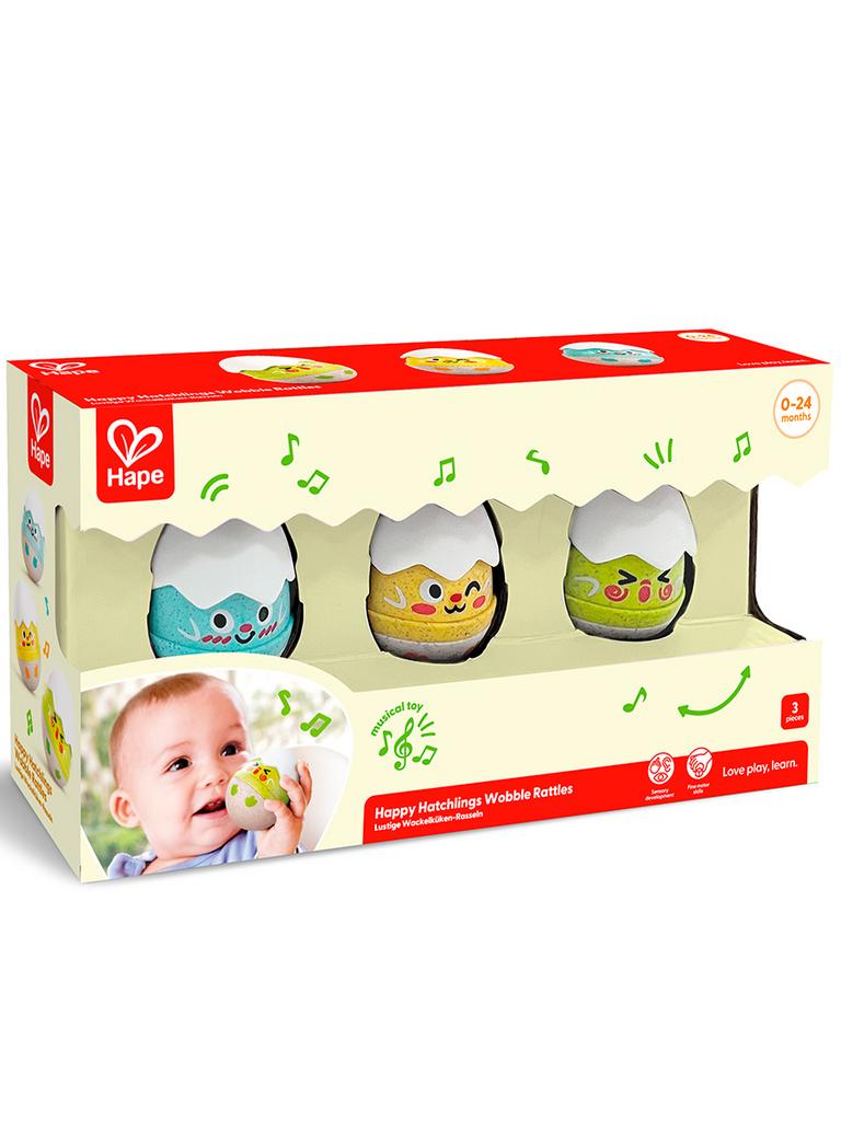 Набор игрушек "Веселые цыплята", 3в1