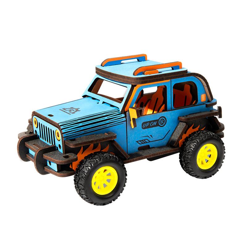 Пазл 3D 70 элемент. Внедорожник