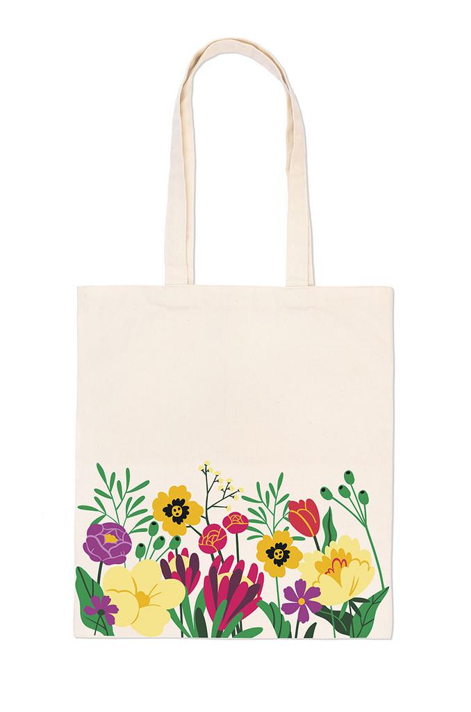 Раскраска на сумке "Летний цвет" 40 х 35 см