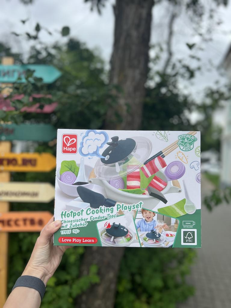Игровой набор HAPE В горшочке серия готовим еду