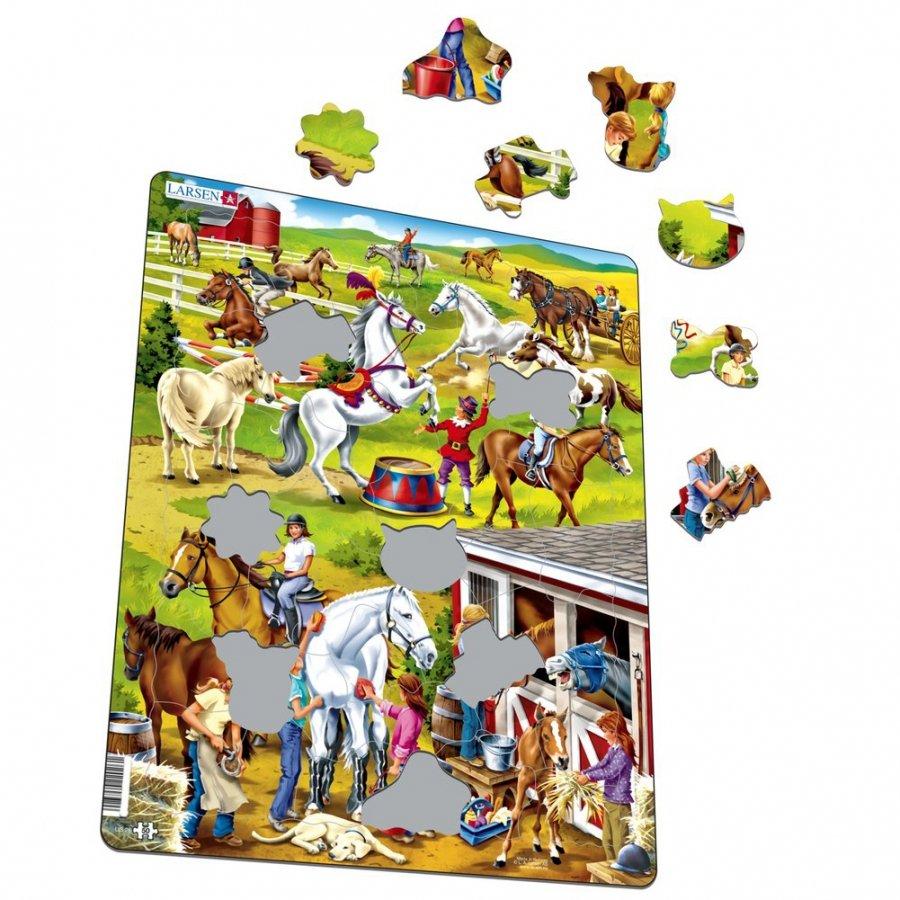 Пазл  «Лошади», 50 эл.