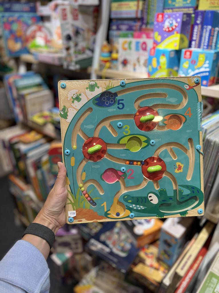 Магнитная игра "Крокодил"
