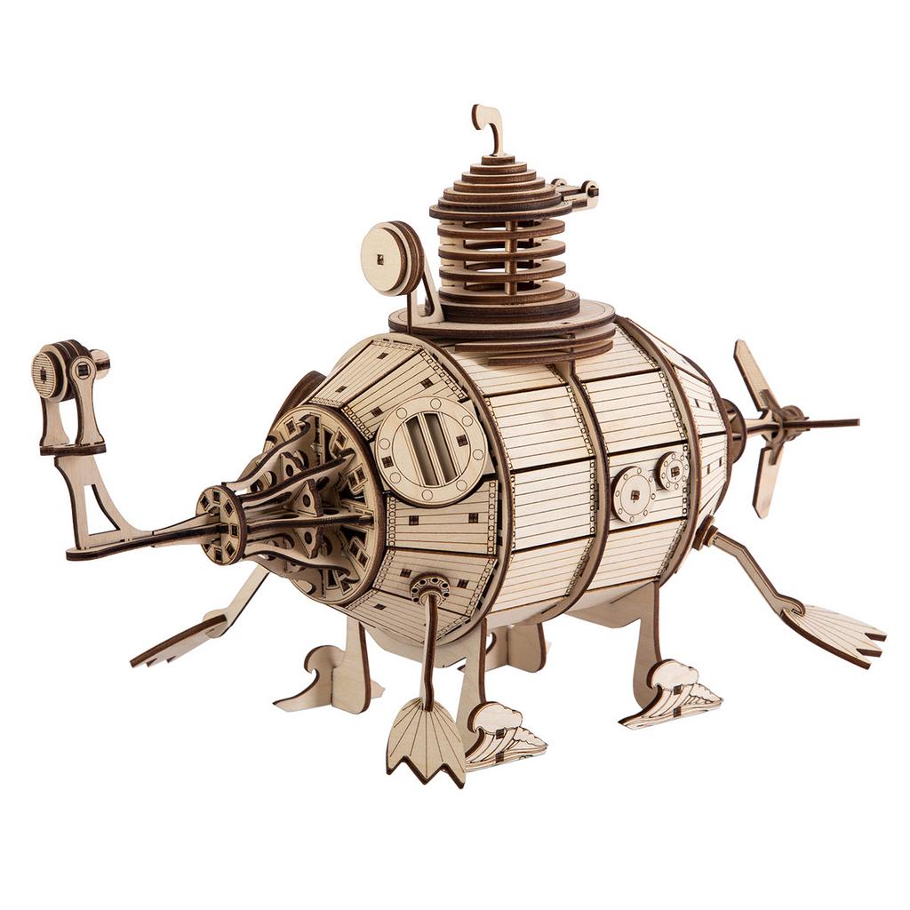 Механика Пазл 3D 170 элемент. Подводная лодка