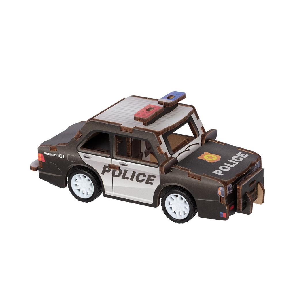 "Транспорт" (мини) Пазл 3D 22 элемент. Полицейская машина