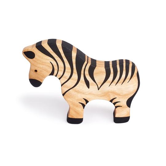 Зебра игрушка деревянная развивающая вальдорфская