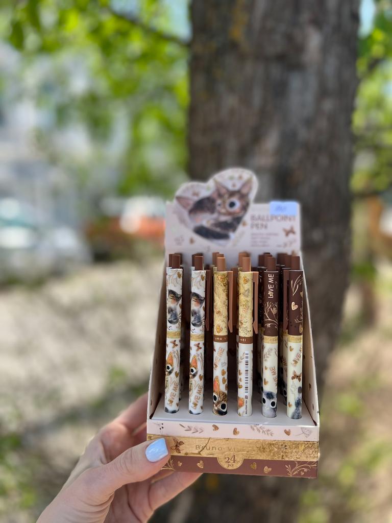 Ручка шар. BV автомат. "ArtClick. Love me" 0.5мм, синяя