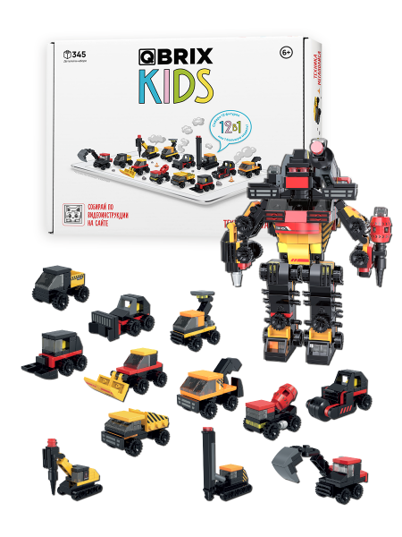 КОНСТРУКТОР KIDS ТЕХНИКА МЕГАПОЛИСА