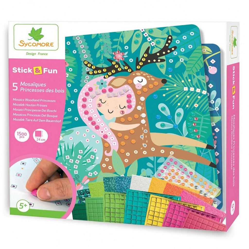 Набор для декорирования Sycomore Stick&Fun «Лесные принцессы»