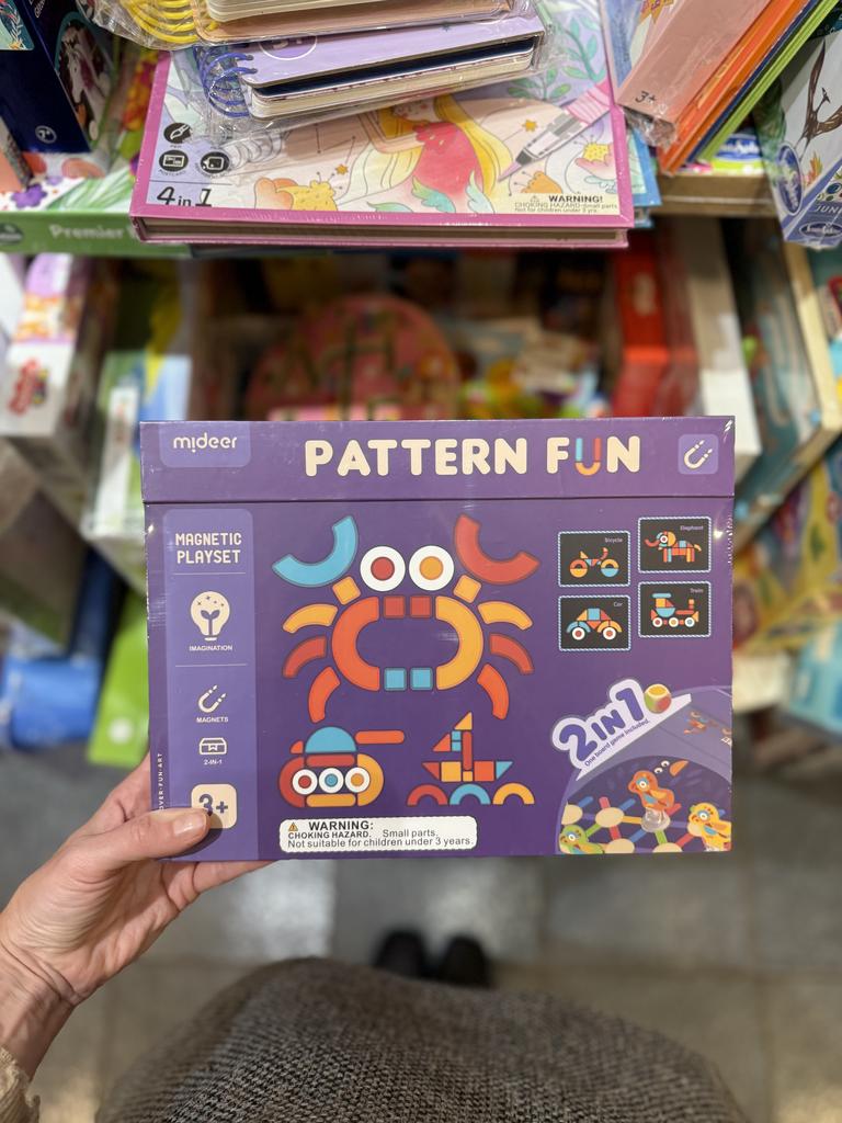 Магнитный пазл фантазер "Геометрические животные"