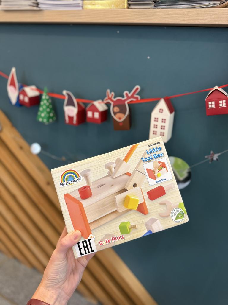 Набор детских деревянных инструментов для мальчиков