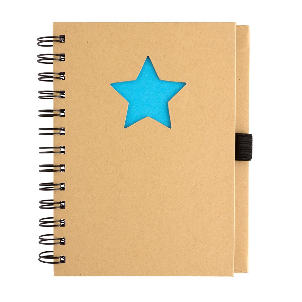 Тетрадь на спирали с вырубкой
