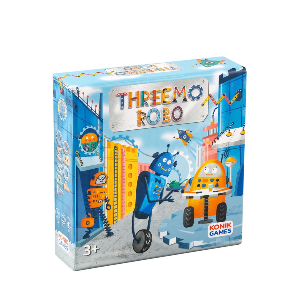 Детская настольная карточная игра ТРИМО РОБО