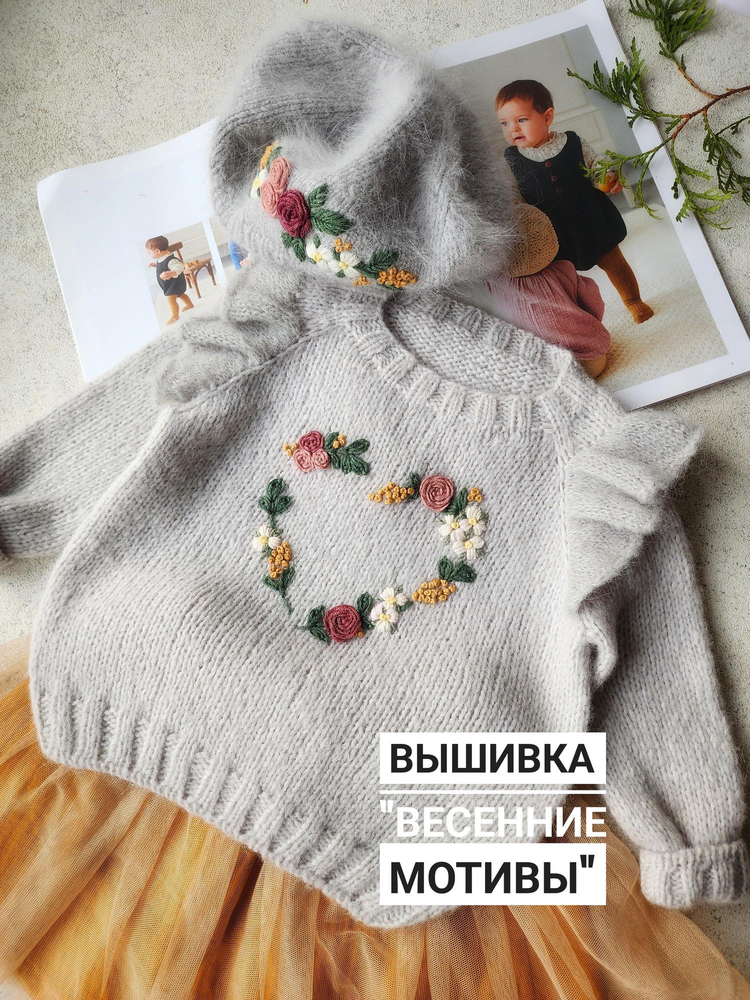 #Вышивка-Весенние композиции с цветами