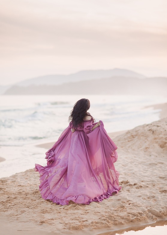 Платье "Пепельная роза"