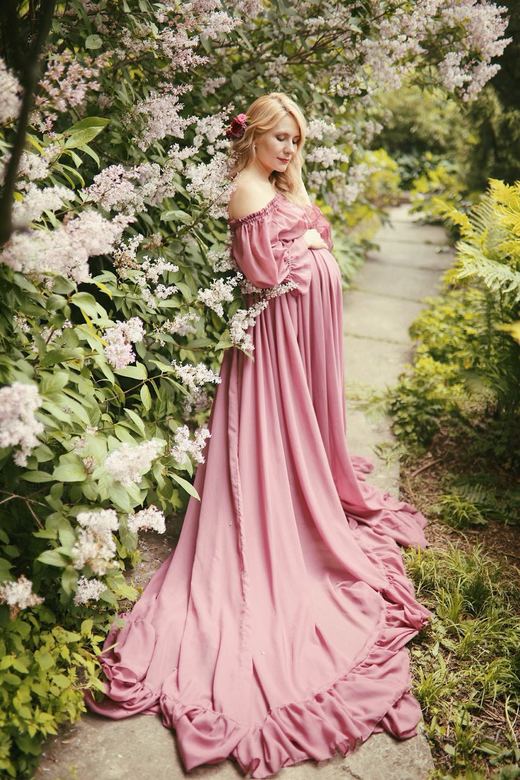 Платье "Пепельная роза"