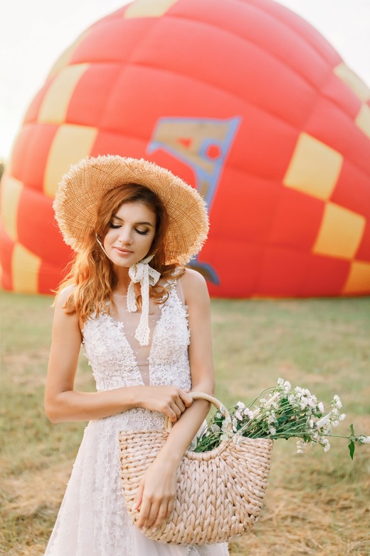 Шляпа соломенная