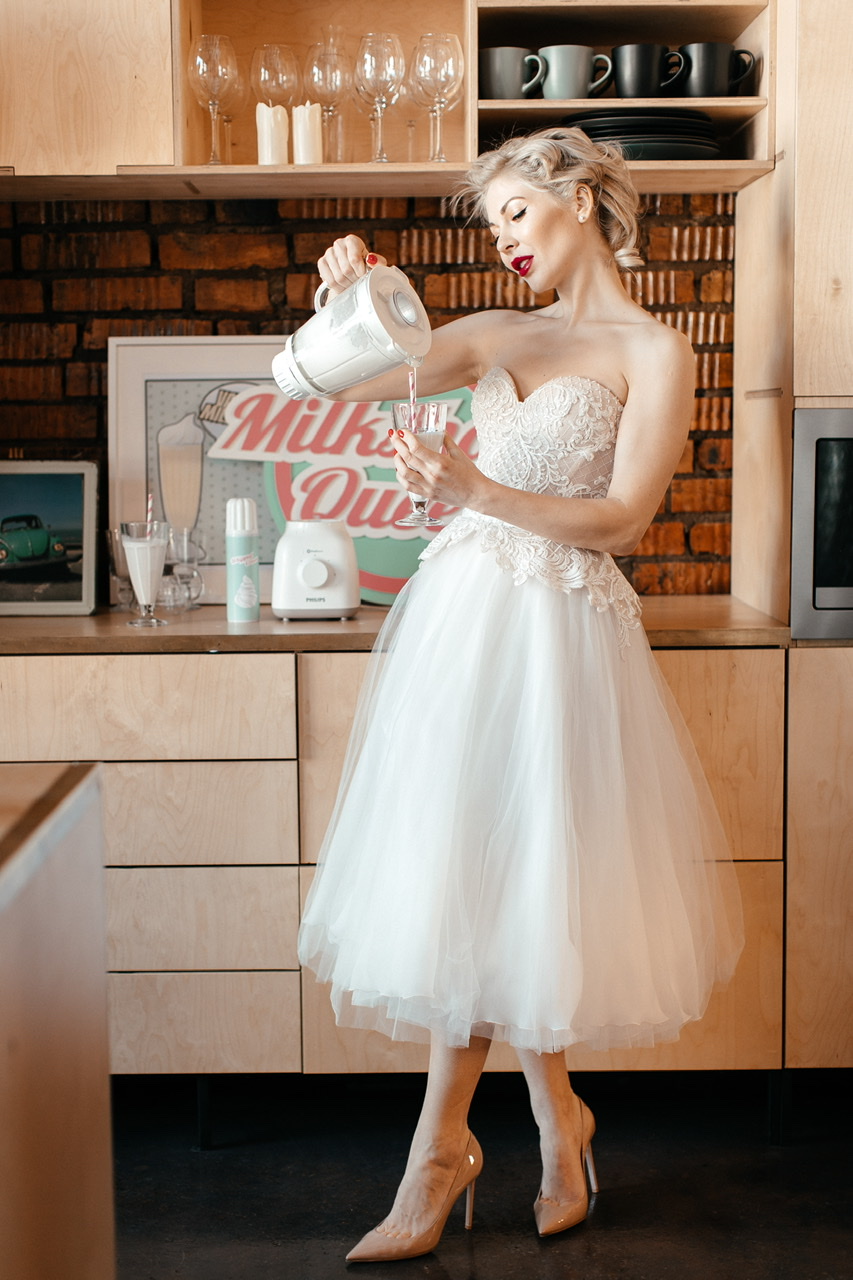 ''Милва'' короткое с расшитым корсетом юбка-пачка