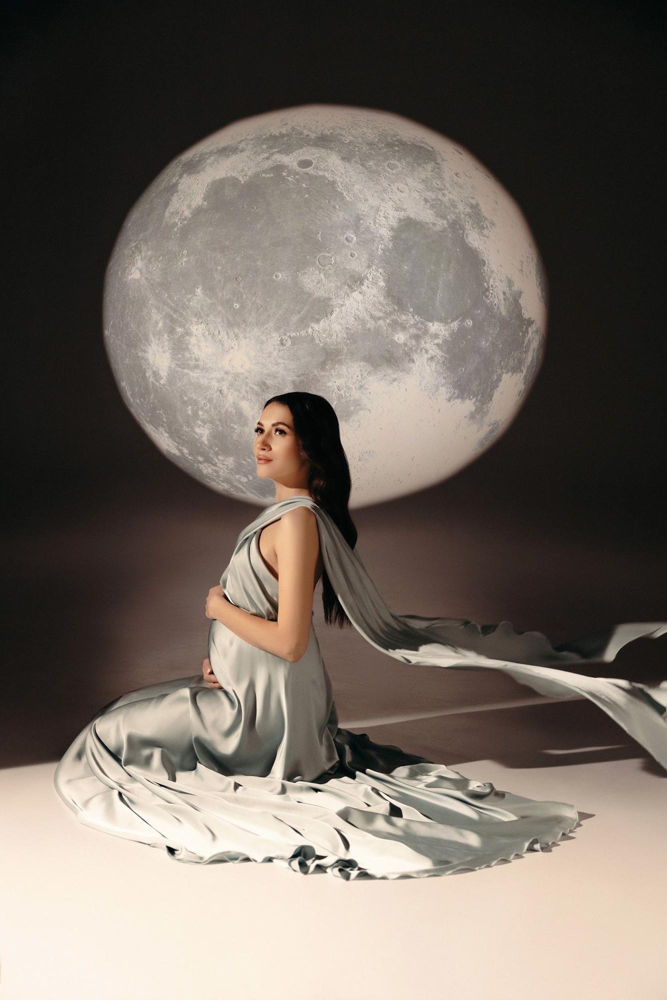 Пэрис шалфей шелковое с разрезом