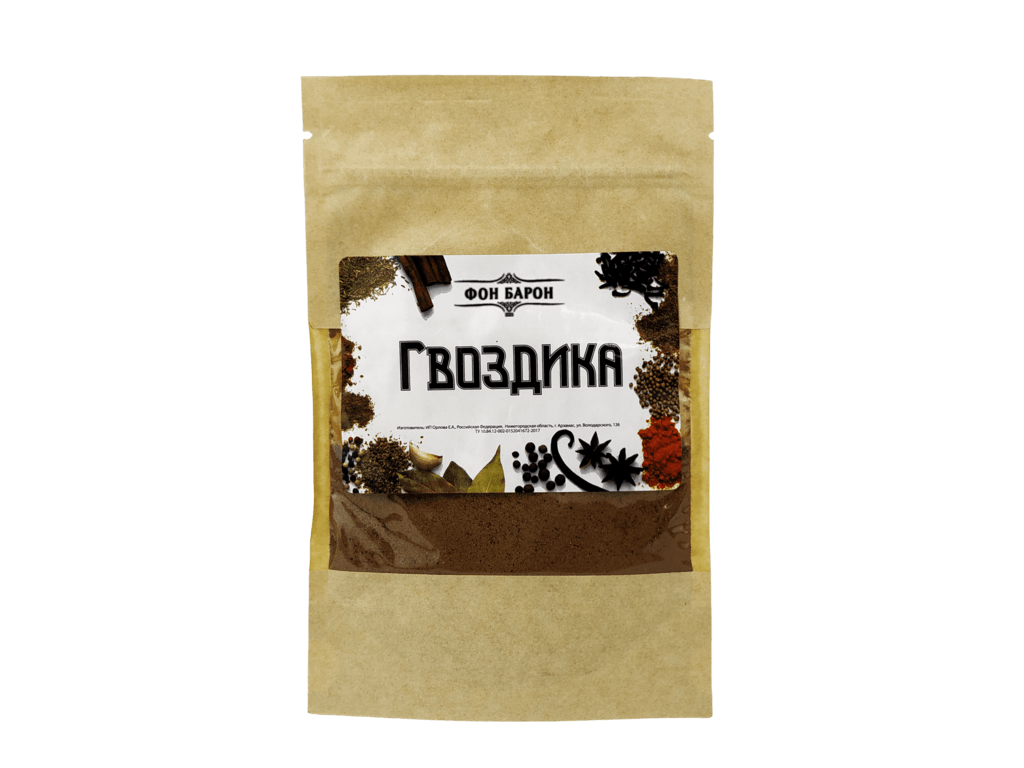 Гвоздика молотая, 30г