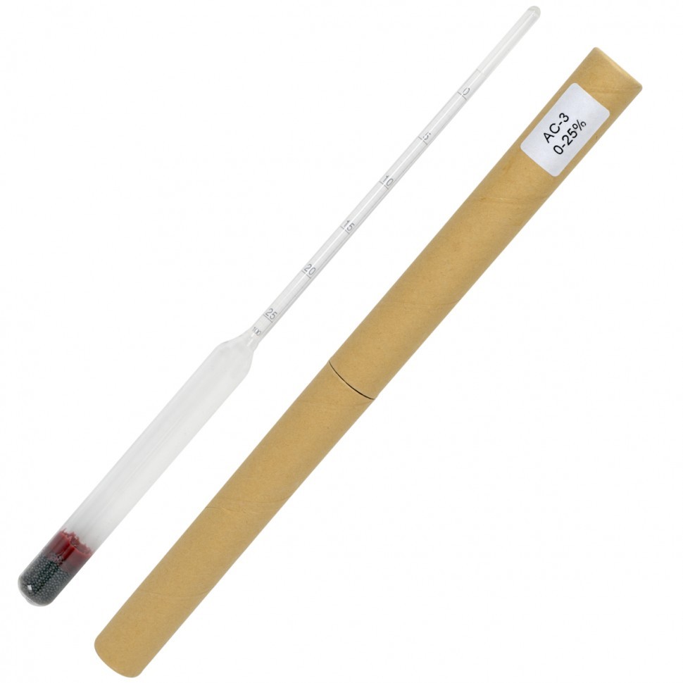 Ареометр-сахаромер АС-3 0-25%