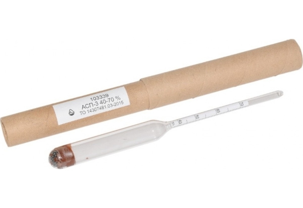 Спиртомер АСП-3 40-70%