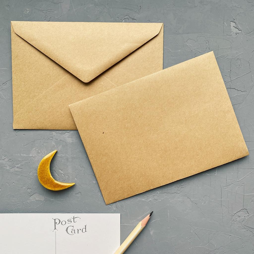 Конверт крафт С6 (114*162мм)