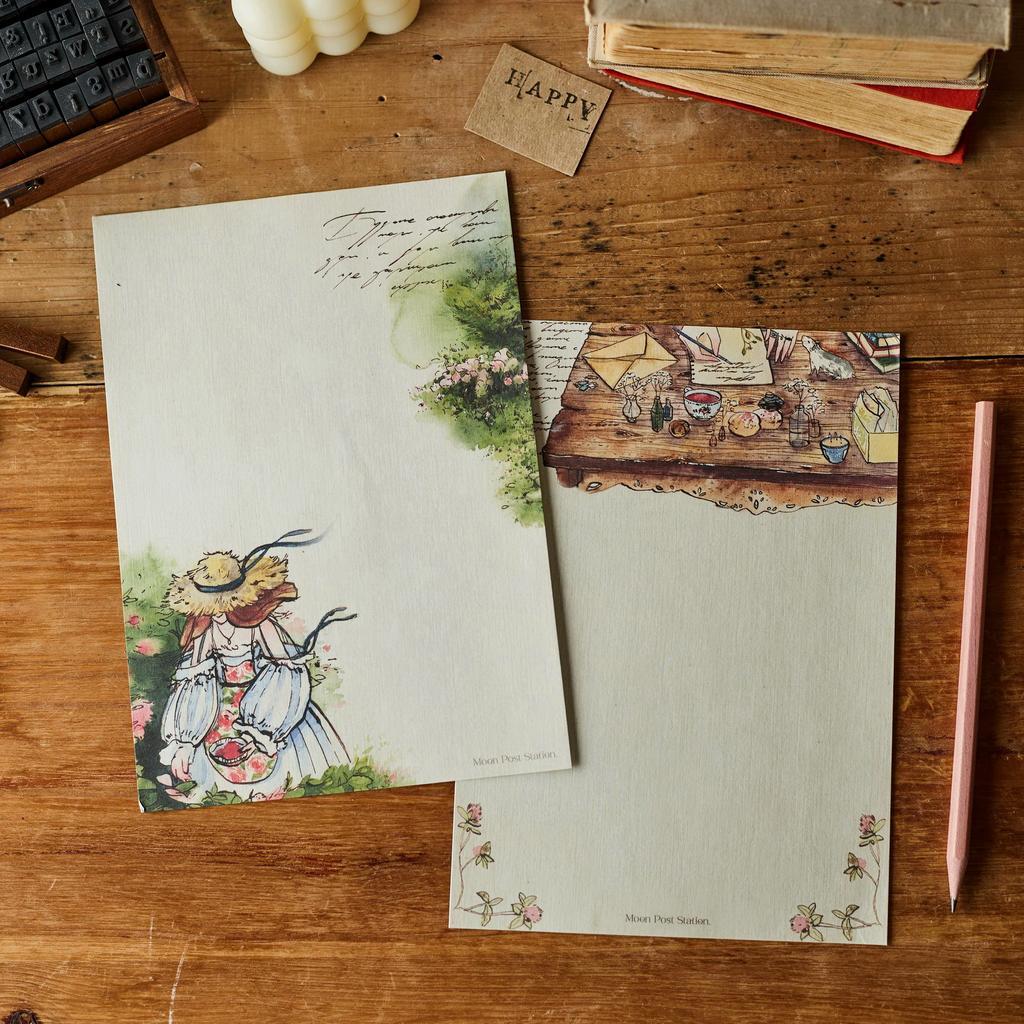 Бумага для писем «В саду у дома»