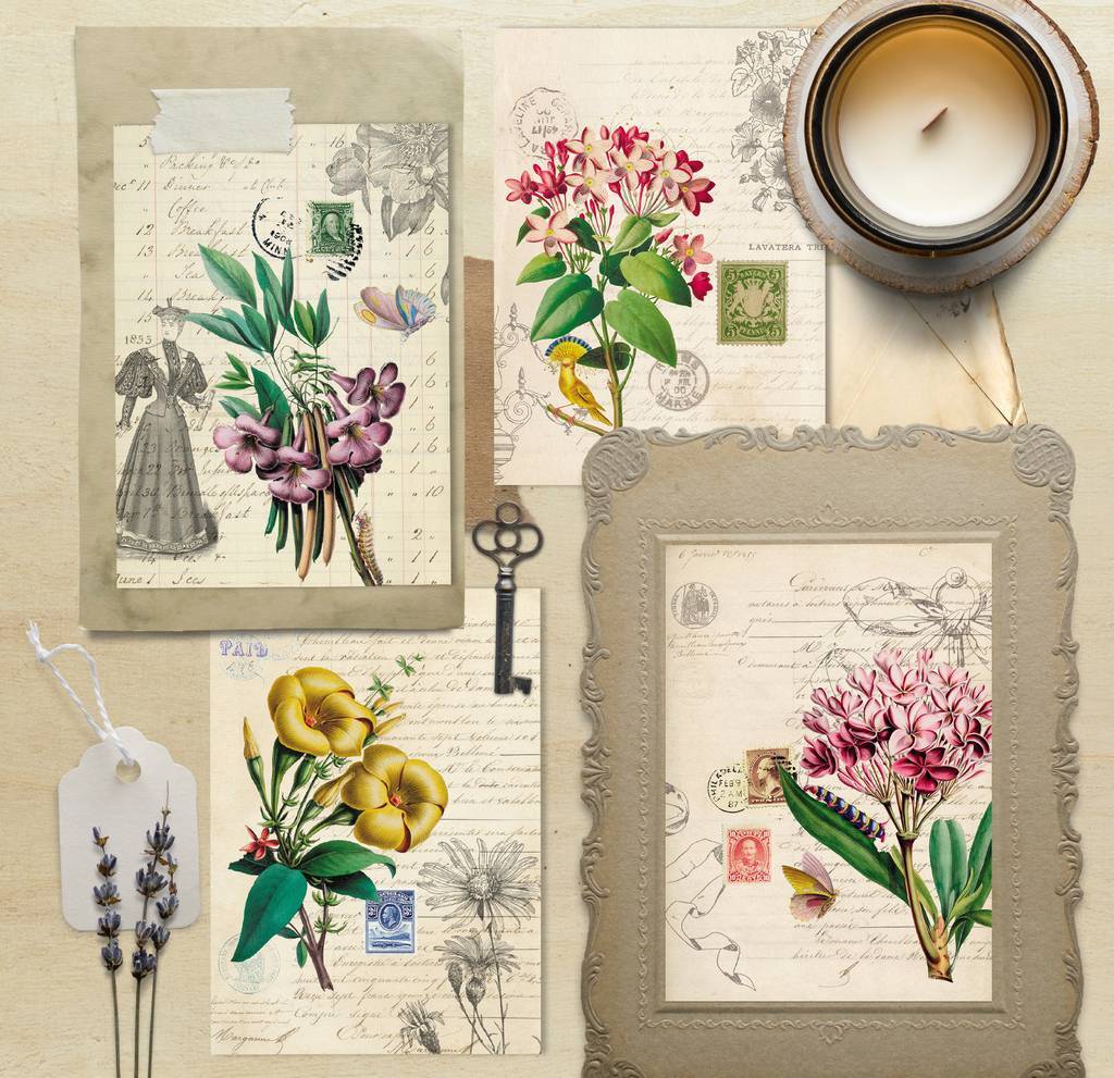 Набор почтовых открыток «Vintage story»