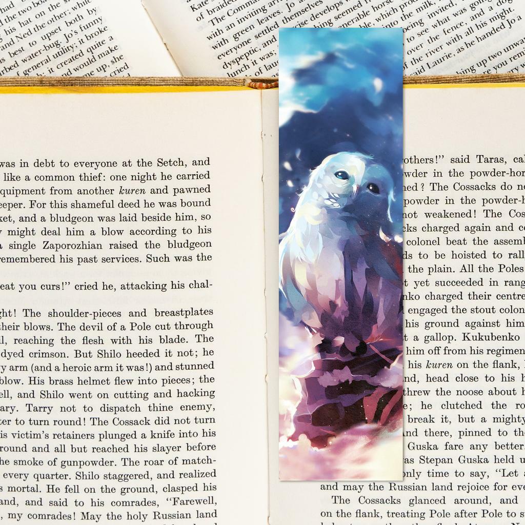 Книжная закладка «Небесная сова»