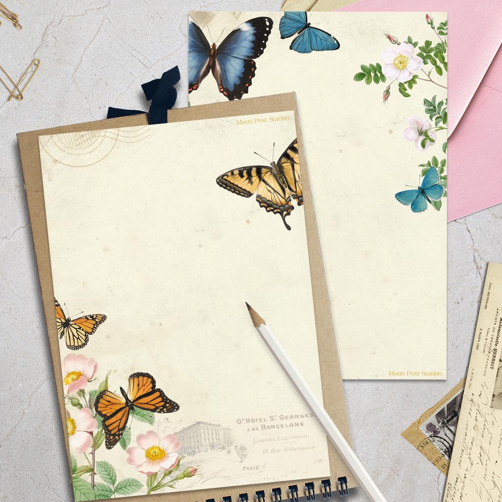 Бумага для писем «Бабочки»