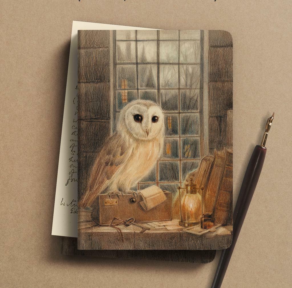 Блокнот в точку «Tyto alba»