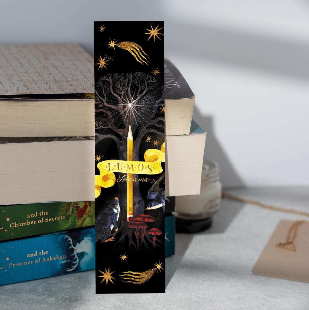Книжная закладка «Lumos maxima»