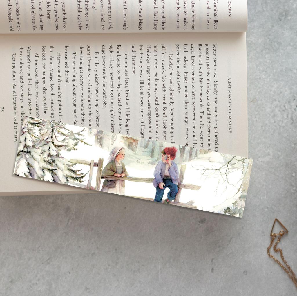 Книжная закладка «Заколдованный мальчик»