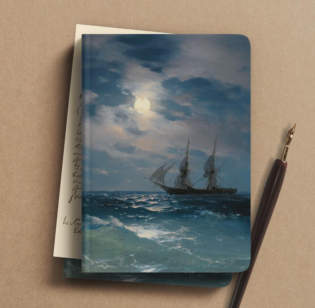 Блокнот в точку «Бриг Меркурий»