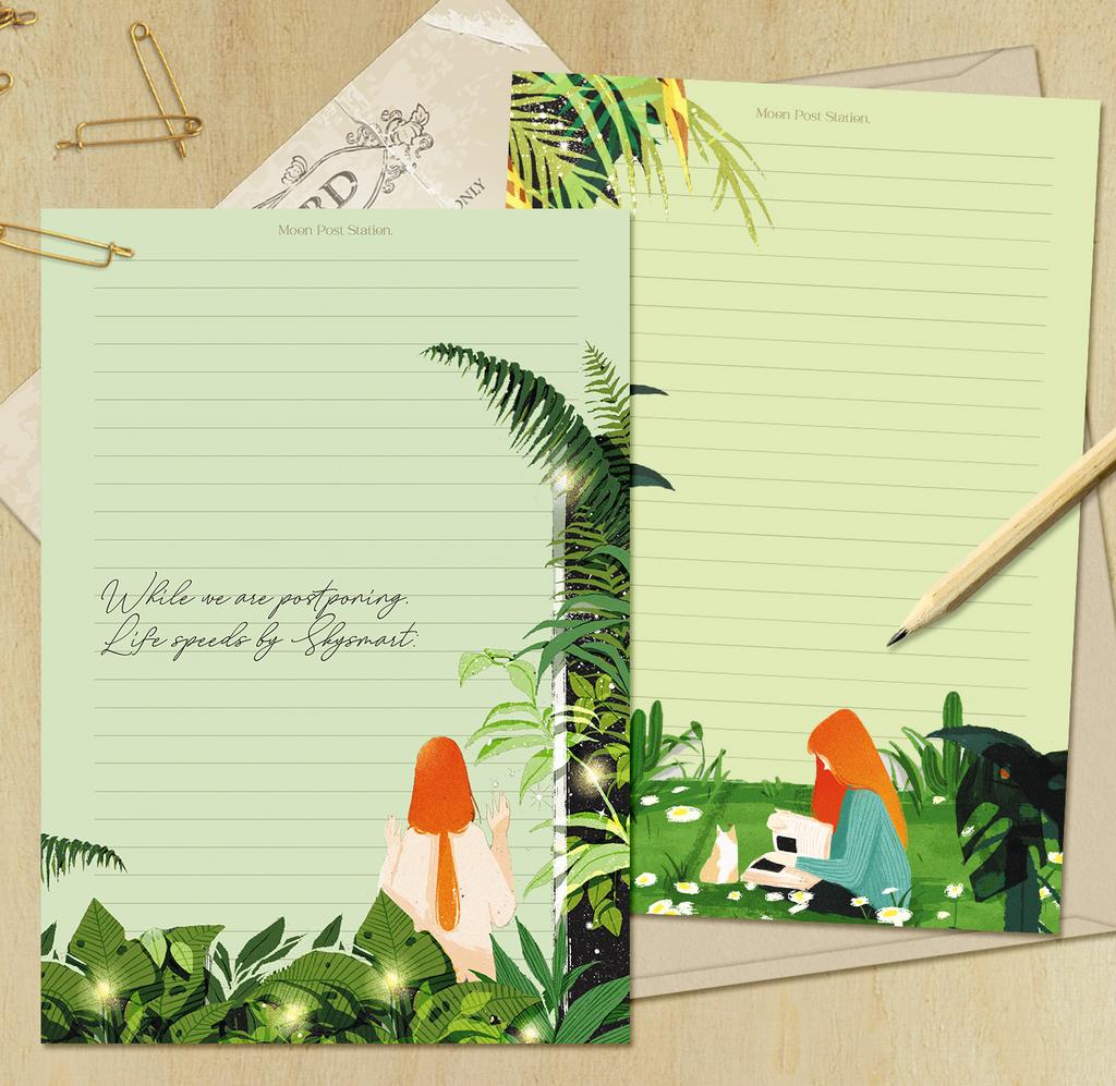 Бумага для писем «Tropical garden»