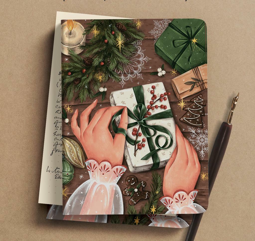 Блокнот в точку «В руках - Зима»